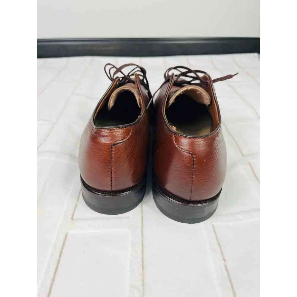 NEW Hanover men's brown leather dress shoes sz 11AAA